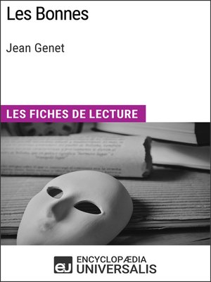 cover image of Les Bonnes de Jean Genet